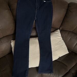 Levi's Women's Navy Straight Leg Jeans